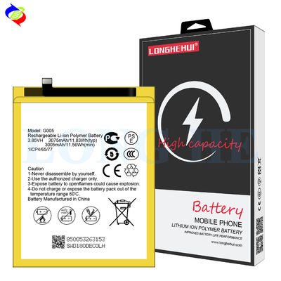Replacement Mobile Battery 3.85V G005 3075mAh For GM8 Original lithium-ion batteries