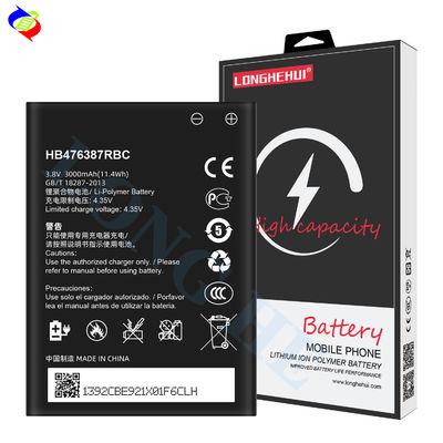Mobile Phone Battery HB476387RBC 3.8V 3000mAh for B199 G750-U10 G750-T01 G750-T00