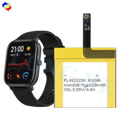 3.85V 220mAh lithium polymer battery PL412221H for huawei Smart Watch HUAWEI GTS A1914 A1913 Watch battery supplier