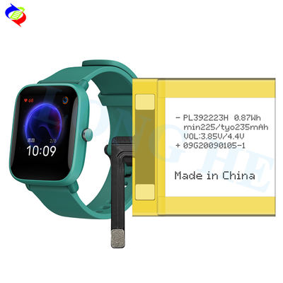 Oem Battery PL392223H 235mAh Battery For Huawei HUAMI Amazfit POP A2009 smartwatch Battery
